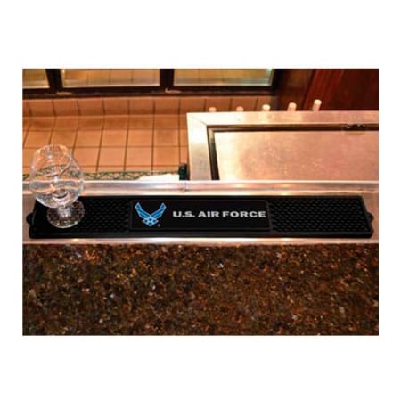 Fanmats FanMats Drink Mat, 15729, Military - U.S. Air Force, 3-1/4" x 24" x 1" 15729